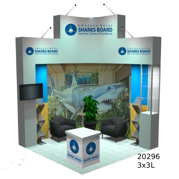 Modular L-Shape Exhibition Stand
