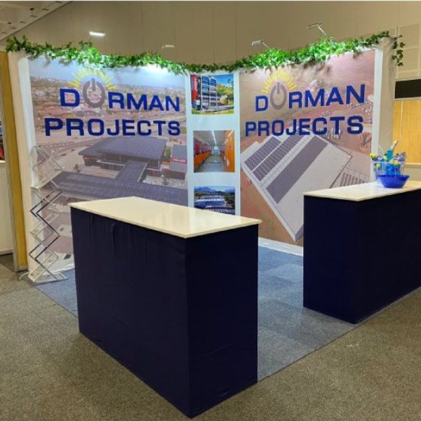 Modular L-Shape Exhibition Stand