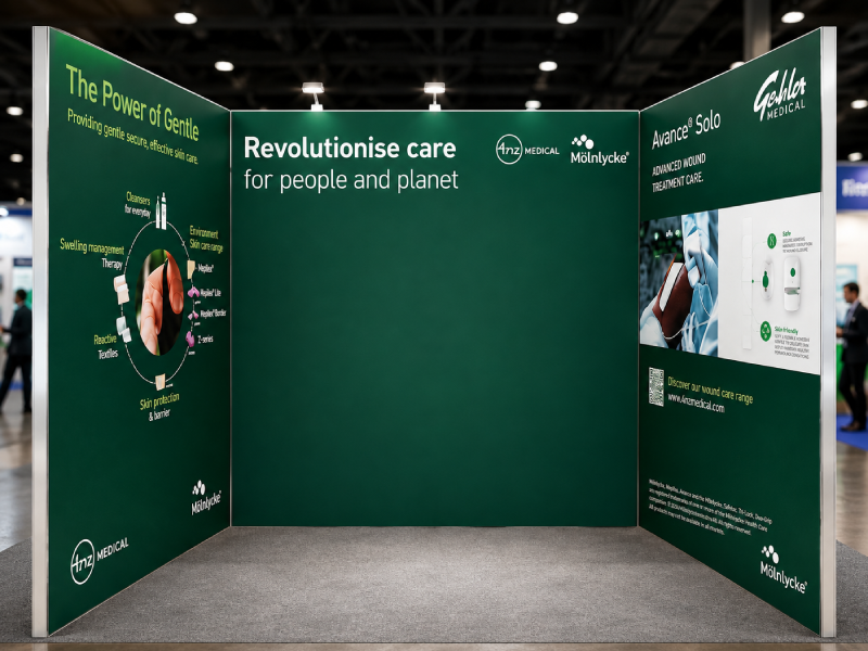Modular U-Shape Exhibition Stand