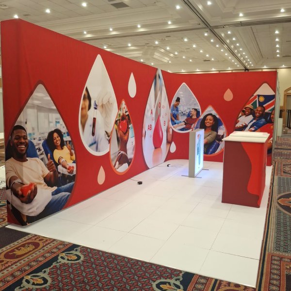 Modular L-Shape Exhibition Stand